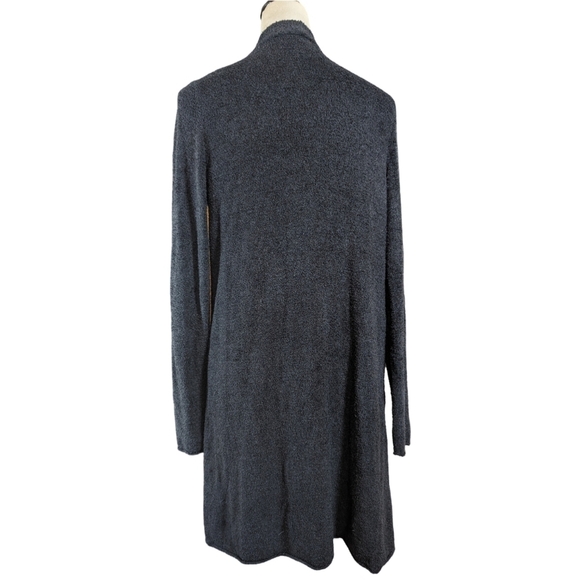 Barefoot Dreams Cozychic Lite Long Open Front Oversized Sweater Robe Pockets - Picture 3 of 10